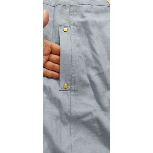 Chico's Lovely Lace Mix Duster Jacket Size 2 Large With Scarf - Picture 3 of 9